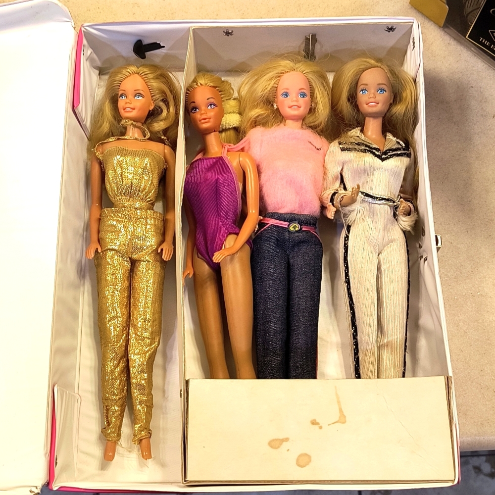 Barbies and case bundle